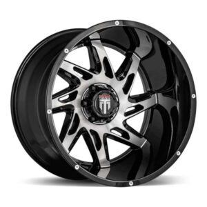 American Truxx AT-183 Spyder-gloss-black-machine-face