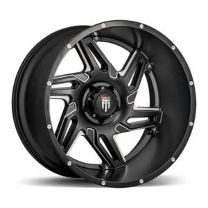 American Truxx AT-186-Spurs-milled-matte-black