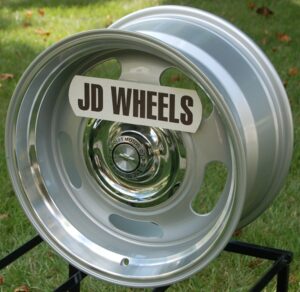 Rev 107 Silver Classic Series Rally Wheel - JD Wheels LLC