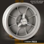 Rocket Racing Wheels-Fire-As-Cast