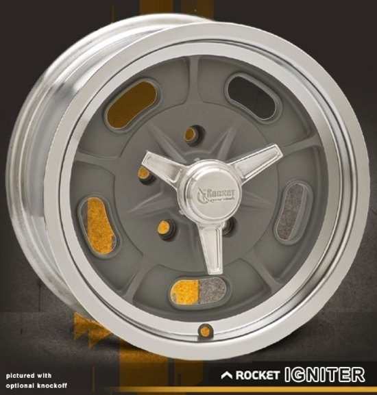 Rocket Racing Wheels-Igniter Gray