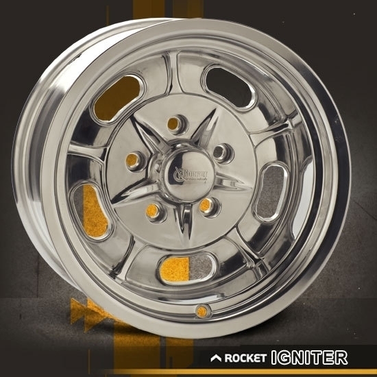 Rocket Racing Wheels-Igniter-Polished